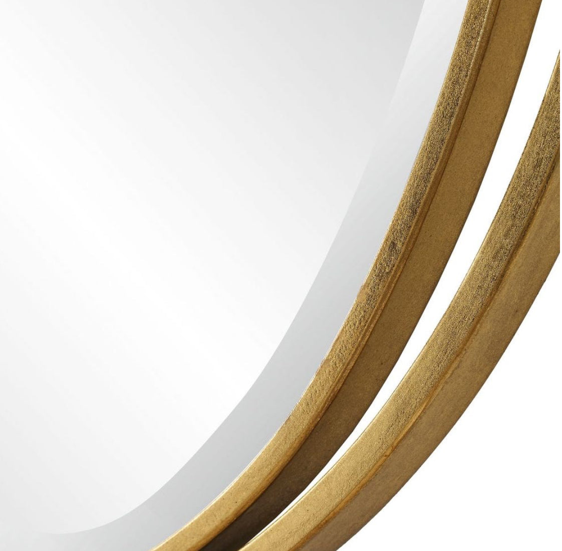 Ari Oval Mirror Brushed Brass