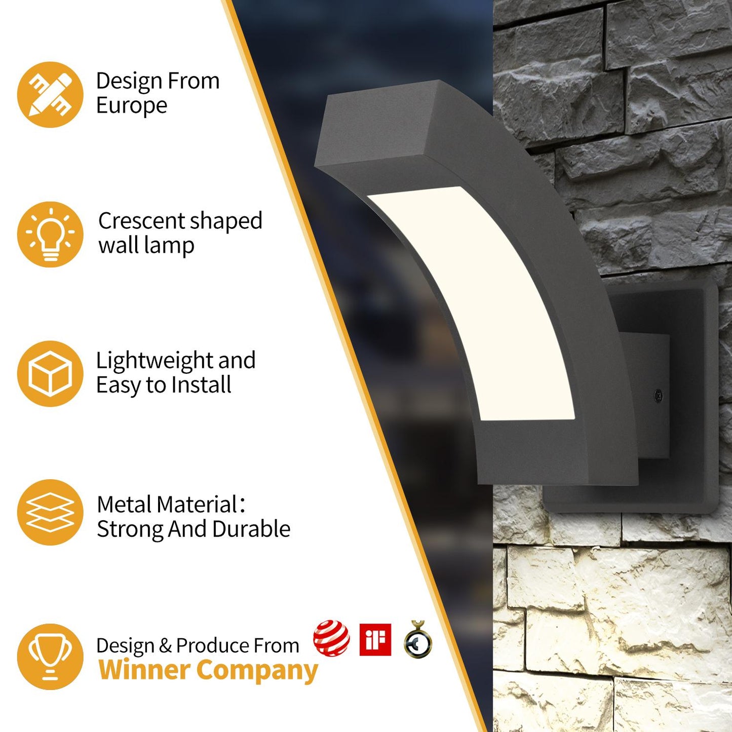 Outdoor Wall Light/ Path Light